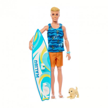 BARBIE KEN CON TABLA DE SURF