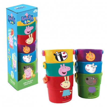 PEPPA PIG CUBOS APILABLES