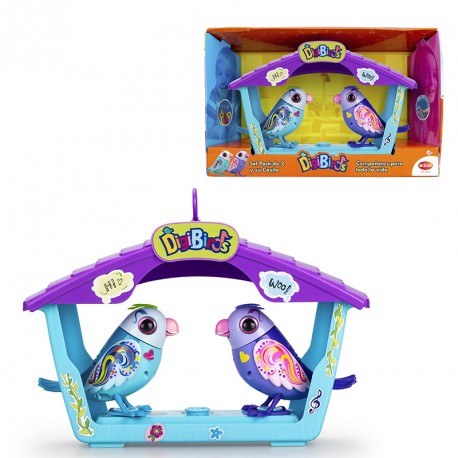 DIGIBIRDS PACK DE 2 Y CASITA