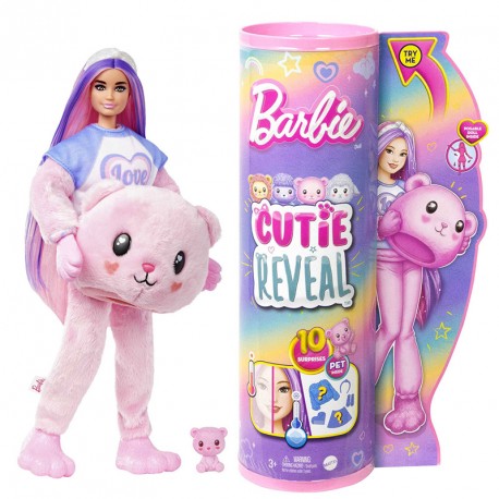 BARBIE CUTIE REVEAL CAMISETAS COZY OSITO