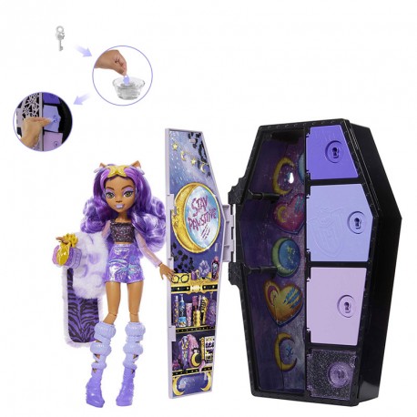 MONSTER HIGH SKULLTIMATE SECRETS SERIE 2 CLAWDEEN WOLF