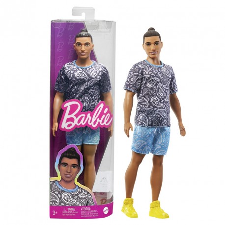 BARBIE KEN FASHIONISTA ESTAMPADO BANDANA