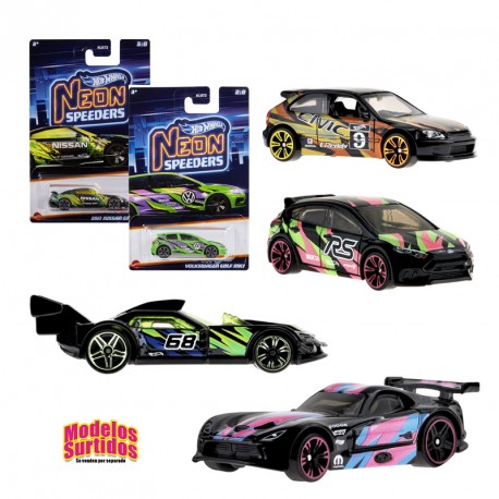 HOTWHEELS COCHE NEON SURTIDO