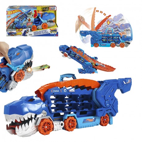 HOTWHEELS CITY CAMION T REX DEFINITIVO