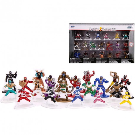 POWER RANGERS SET 20 NANOFIGURAS