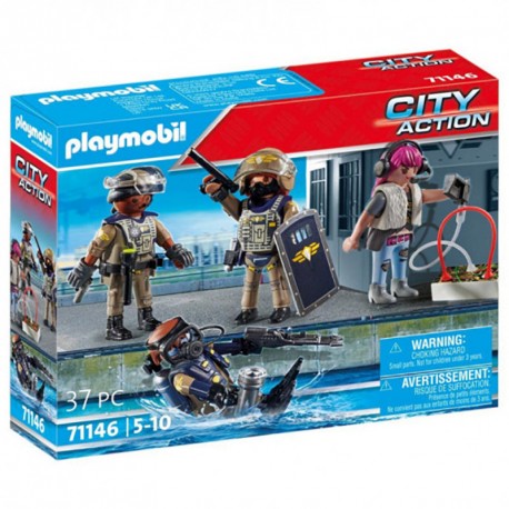 CITY ACTION FUERZAS ESPECIALES SET FIGURAS