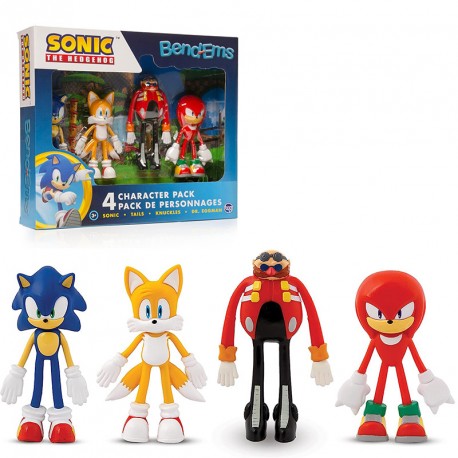 Pack 12 figuras sonic deluxe Juguetes Don Dino
