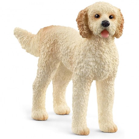 FIGURA PERRO GOLDENDOODLE