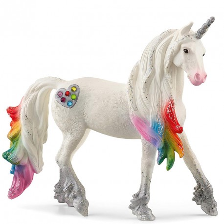 FIGURA UNICORNIO ARCOIRIS