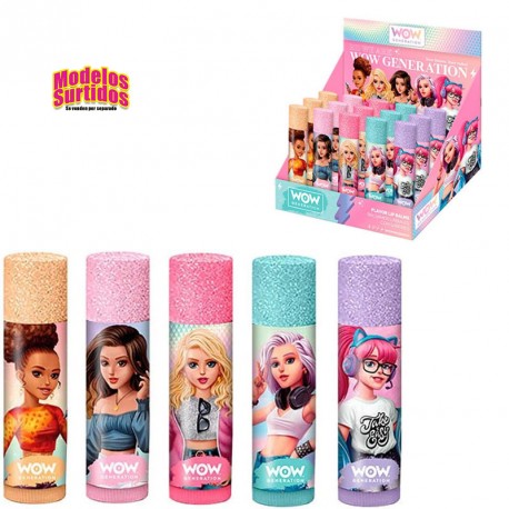 WOW GENERATION BALSAMOS LABIALES DE SABORES CDU