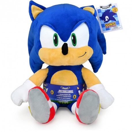 PELUCHE SONIC THE HEDGEHOG HUGME VIBRATI