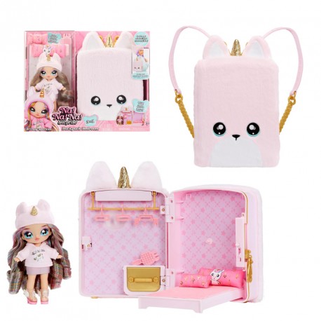 NA NA NA SURPRISE 3 IN 1 MOCHILA HABITACION UNICORNIO BRITNEY SPARKLES