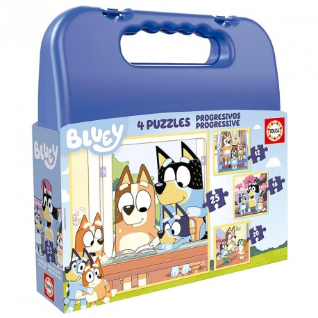 PUZZLE MALETA PROGRESIVOS BLUEY