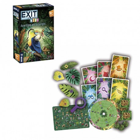 EXIT- ACERTIJOS EN LA JUNGLA