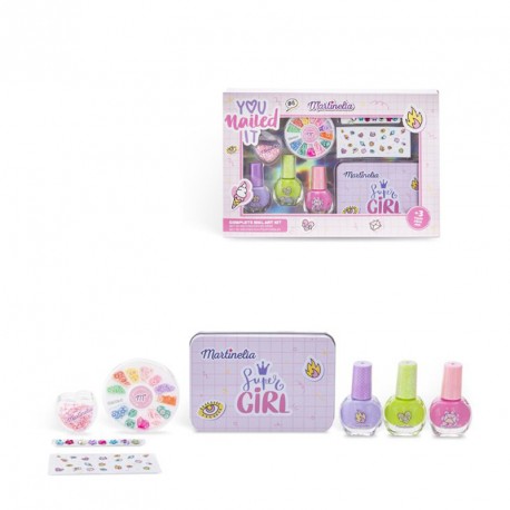 KIT COMPLETO DE UÑAS SUPER GIRL MARTINELIA