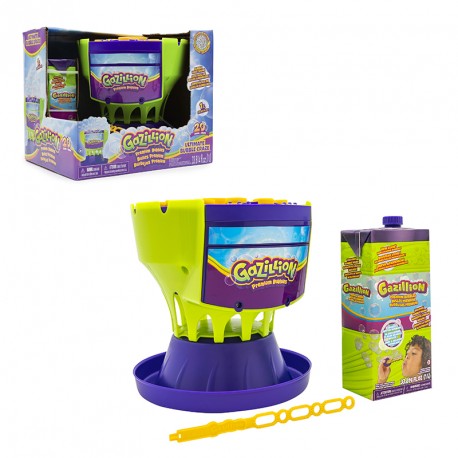 GAZILLION ULTIMATE BUBBLE CRAZE MAQUINA DE POMPAS CON SOLUCION DE 1L