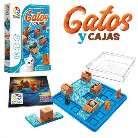 GATOS Y CAJAS