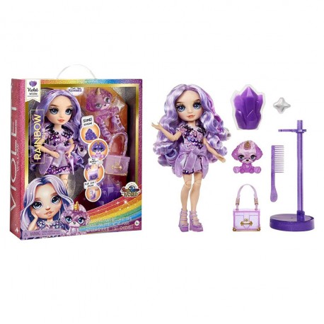 RAINBOW HIGH WORLD MUÑECA - VIOLET (PURPLE)