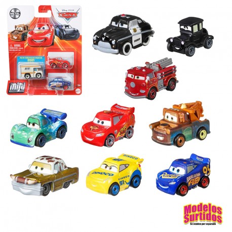 CARS MINIS SURTIDO PACK 3 COCHES