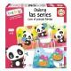 ORDENA LAS SERIES CON EL PANDA BIMBA