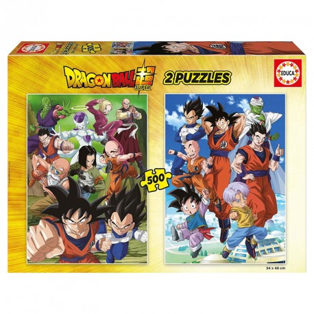 PUZZLE 2x500P DRAGON BALL