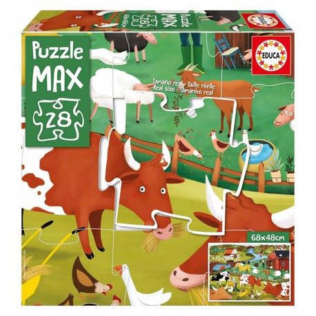 PUZZLE 28P LA GRANJA PUZZLE MAX 