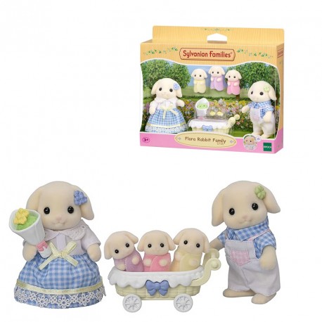 SYLVANIAN FAMILIA CONEJO FLOR