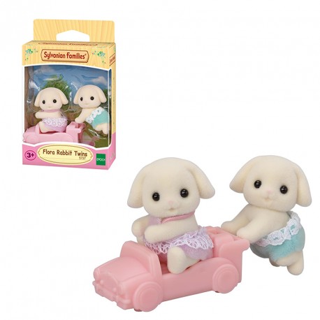 SYLVANIAN GEMELOS CONEJO FLOR