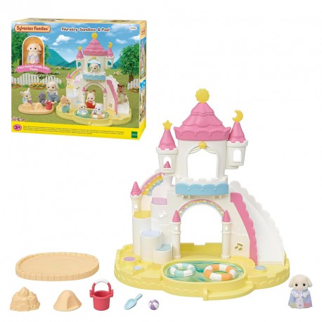 SYLVANIAN CAJA DE ARENA Y PISCINA