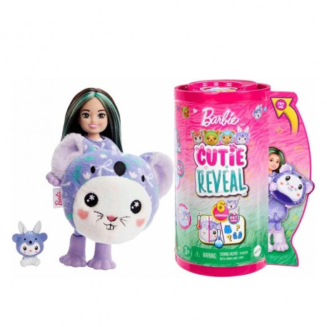 BARBIE CHELSEA CUTIE REVEAL SERIE DISFRACES MUÑECA SURTIDA