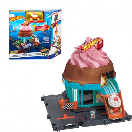 HOTWHEELS CITY LET S RACE HELADERIA