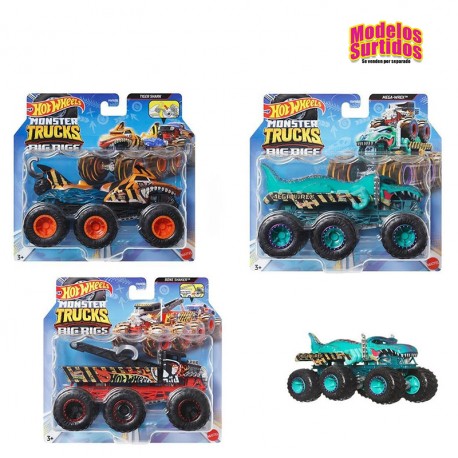 HOTWHEELS MONSTER TRUCKS BIG RIGS COCHE SURTIDO