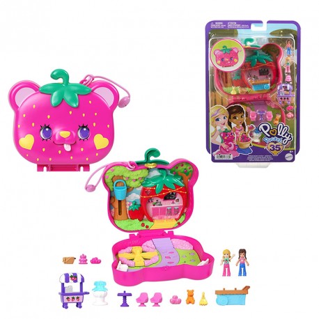 POLLY POCKET COFRE STRAW-BEARY PATCH