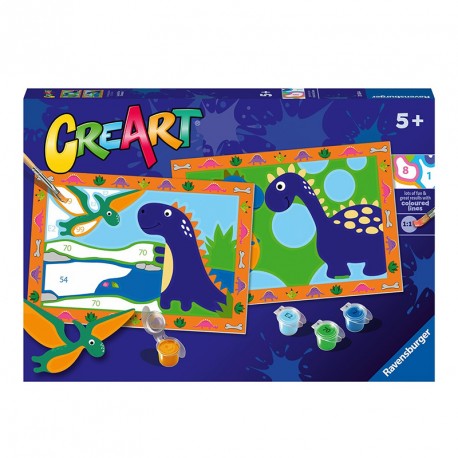 CREART SERIE JUNIOR 2 X DINOSAURIOS