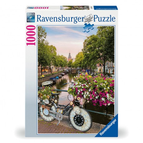 PUZZLE 1000P BICICLETAS EN AMSTERDAM