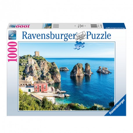 PUZZLE 1000P FARAGLIONI DE SCOPELLO SICILIA