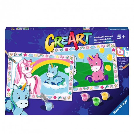 CREART SERIE JUNIOR 2 X DIVERTIDOS UNICORNIOS