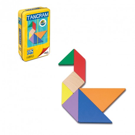 TANGRAM COLORES METAL BOX