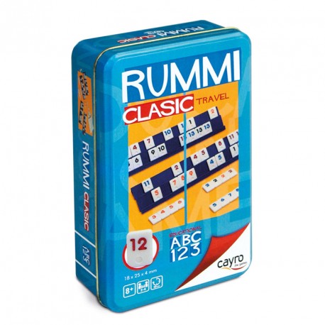 RUMMI TRAVEL METAL BOX