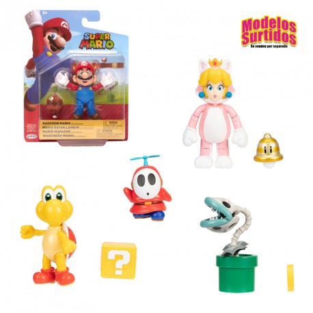 FIGURAS SUPER MARIO 10 CM STD