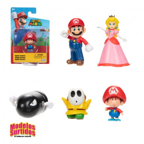 FIGURAS SUPER MARIO 6 CM STD