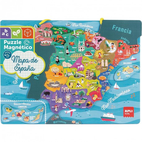 PUZLE MAGNETICO ESPAÑA 50U