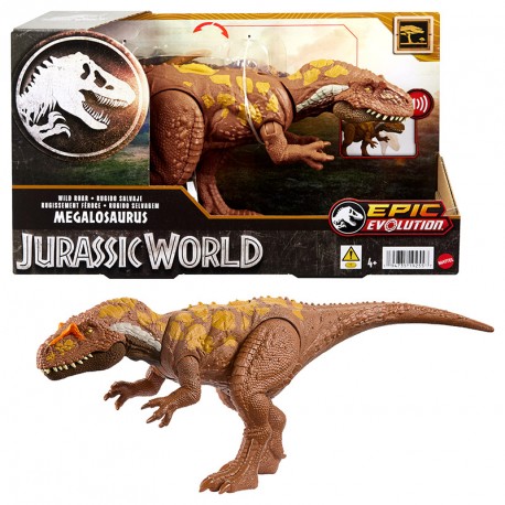 JURASSIC WORLD WILD ROAR MEGALOSAURUS