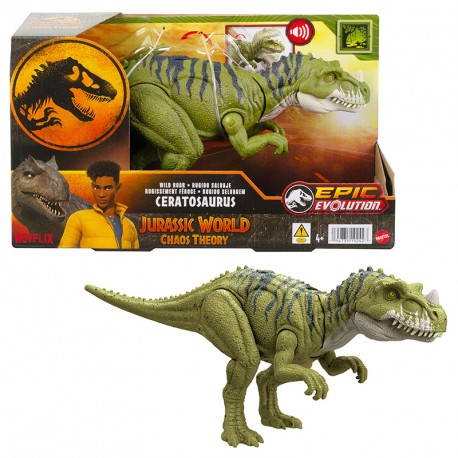 JURASSIC WORLD WILD ROAR CERATOSAURUS