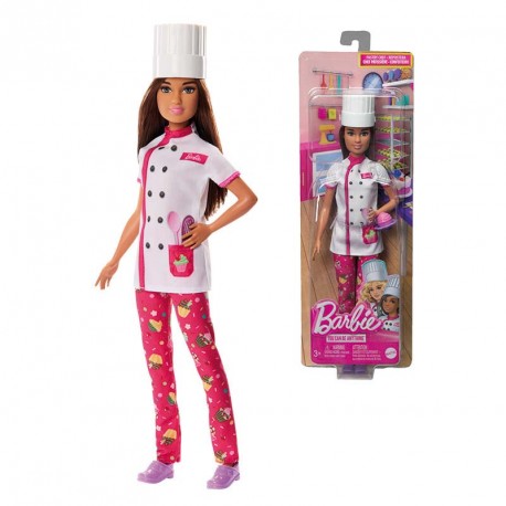 BARBIE TU PUEDES SER CHEF PASTELERA