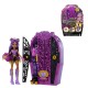 MONSTER HIGH SKULLTIME SECRETS 4 MUÑECA CLAWDEEN WOLF CON ARMARIO