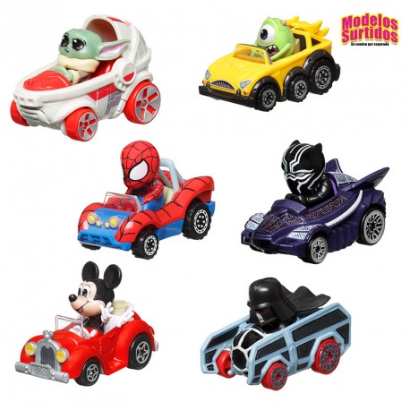 HOTWHEELS RACERVERSE COCHE CON PERSONAJE