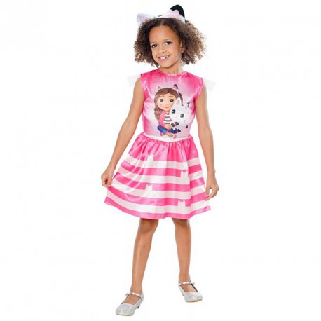 DISFRAZ GABBYS DOLLHOUSE TUTU CLASSIC INF 3-5 AÑOS