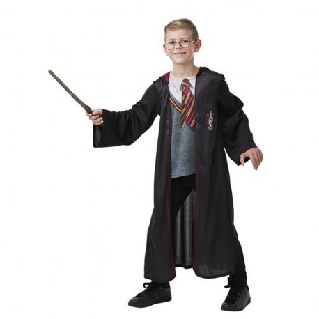 DISFRAZ HARRY POTTER CON ACCESORIOS CLASSIC INF 7-8 AÑOS