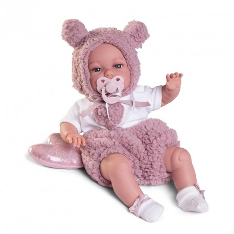 MUÑECA BABY TONETA POSTURITAS CORAZON 34 CM